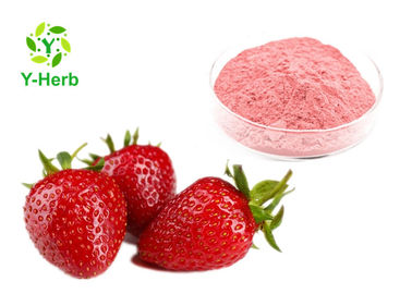 100% Natural Strawberry Juice Powder Light Pink Fine Powder Prevent Scurvy